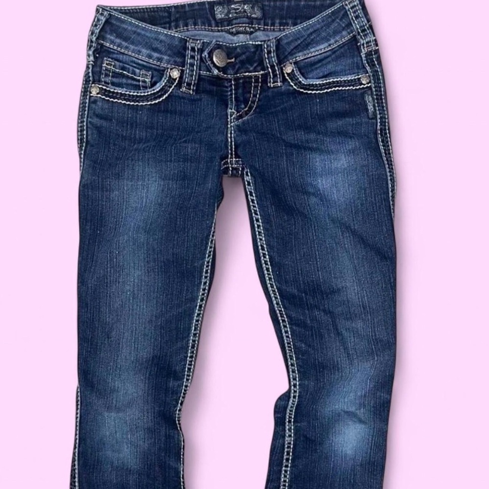 Silver Jeans Women's Boot Cut in Dark Blue